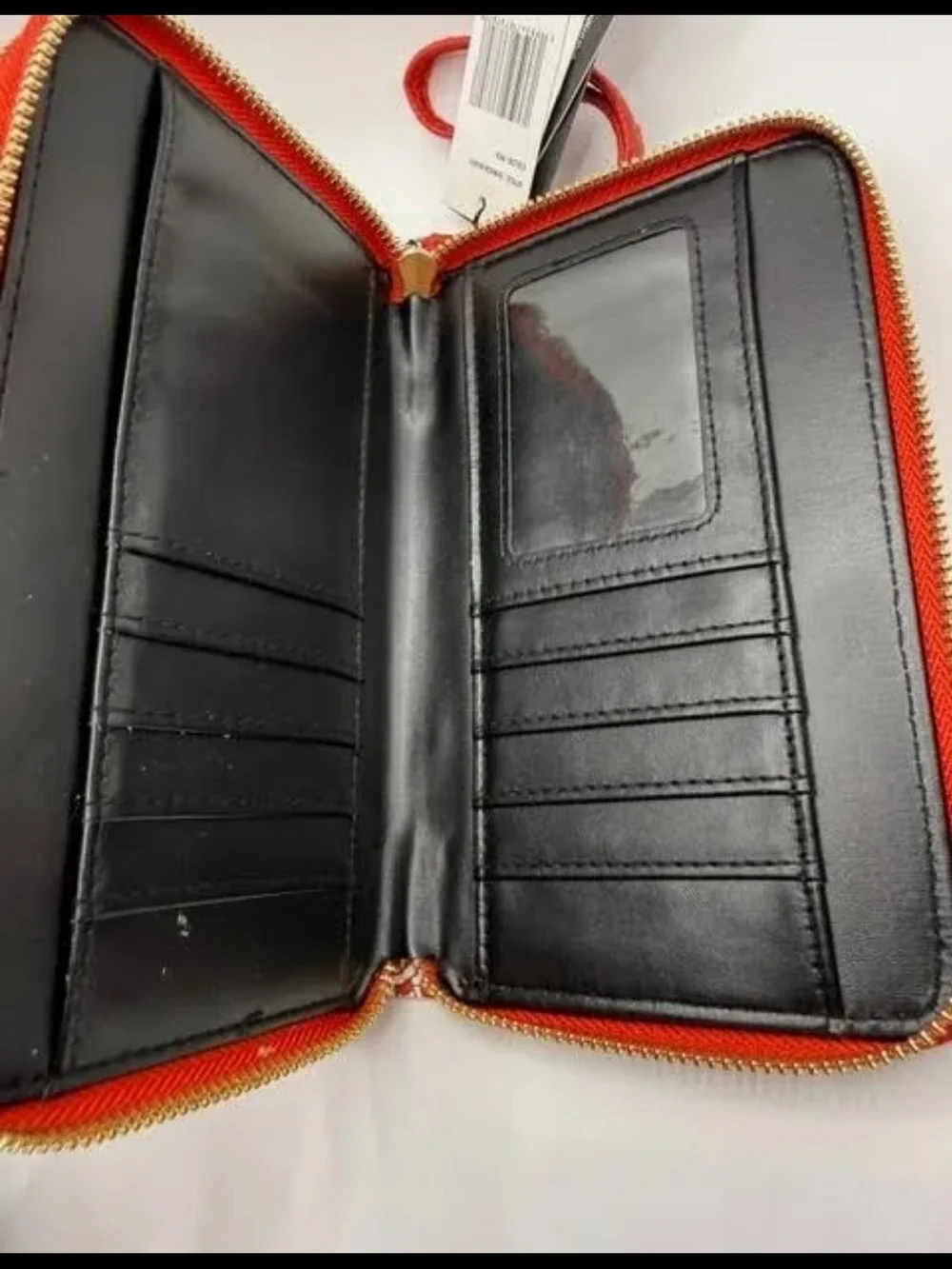 Ed Hardy Red Tiger Double Zip Wallet-NWT!